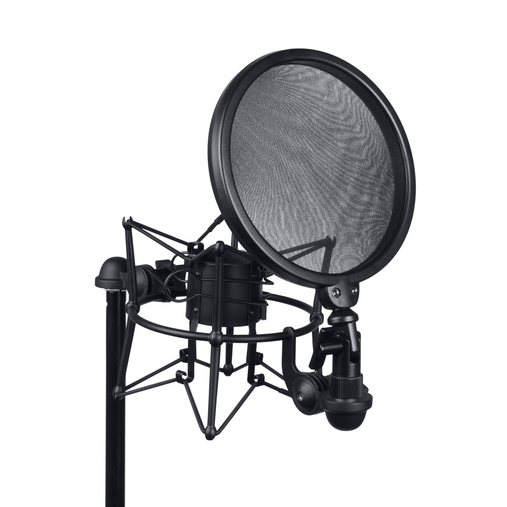 LD Systems DSM 400 Mikrotonit Shock Mount Pop Suodatin