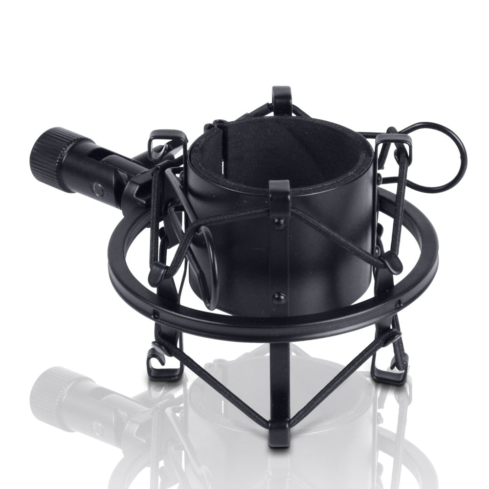 LD Systems DSM 45 Mikrotonit Shock Mount (Musta, 45-49mm)