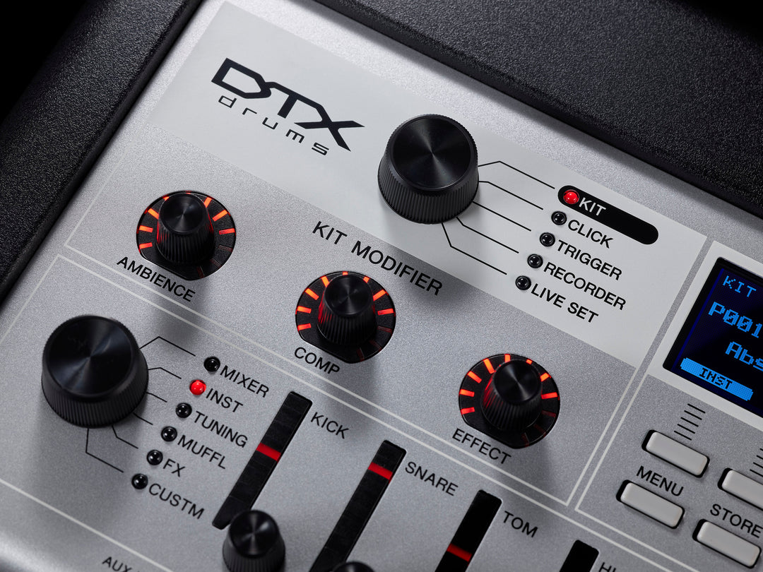 Yamaha DTX10K-M Sähkörumpusetti (Black Forrest)