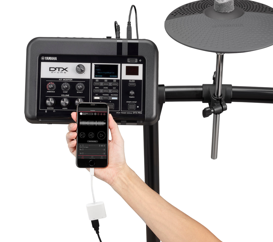 Yamaha DTX8K-M Sähkörumpusetti (Black Forrest)