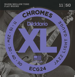 Daddario ECG24 Kitaran Kielet (Jazz Light, 11-50)