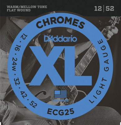 Daddario ECG25 Kitaran Kielet (Light, 12-52)