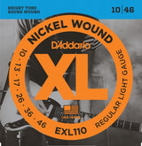 Daddario EXL110 kitarajousi (Regular Light, 10-46)