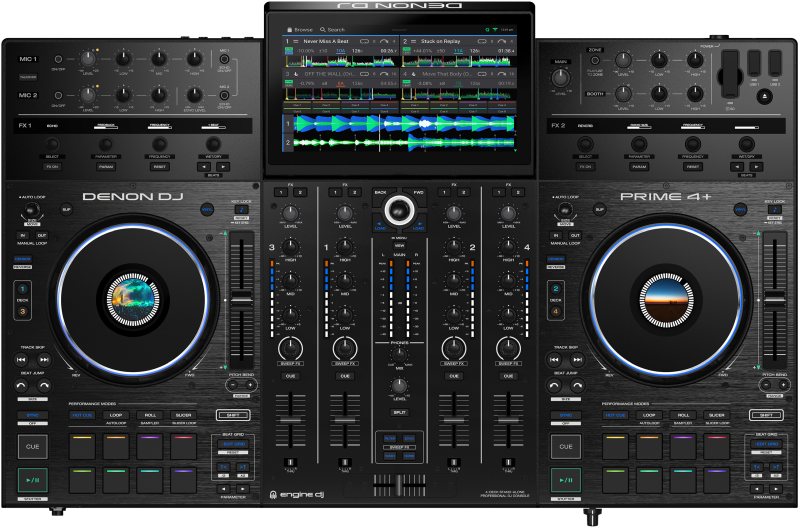 Denon DJ Prime 4+ DJ Ohjain