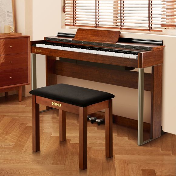 Donner Bench Pianopenkki ruskea
