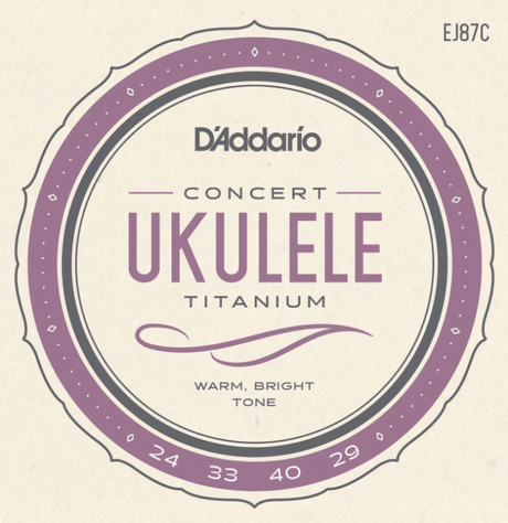 Daddario EJ87C Konsertti Ukulele Kielet