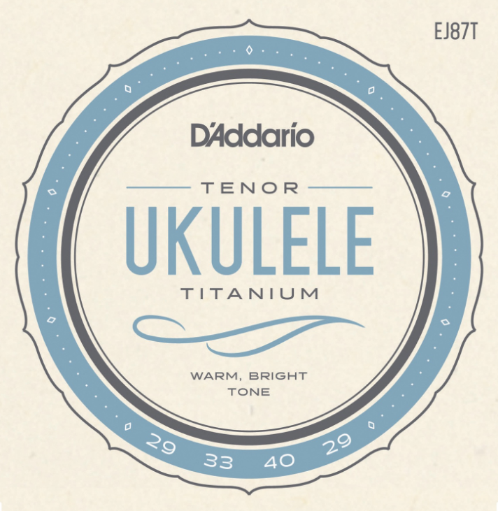 Daddario EJ87T Tenori Ukulele Kielet