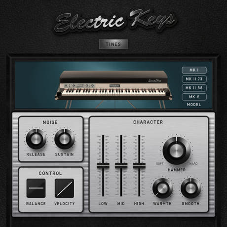 Melda Electric Keys - Tines