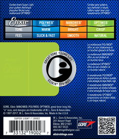 Elixir Optiweb Kitaran Kielet (Light, 10-46)