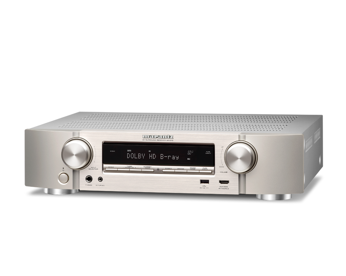 Marantz NR1510/N1SG 5.2 Surround-vastaanotin, hopea