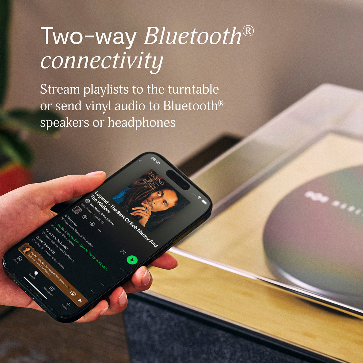 House of Marley Stir It Up Bluetooth Levytsoitin (Musta) 