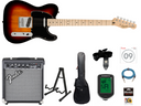 Fender Squier Affinity Telecaster Aloituspaketti (Sunburst)