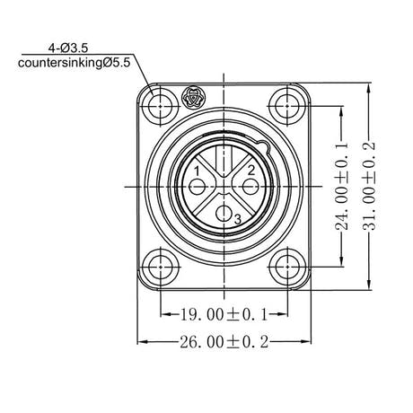 Enova instrumenttaka mono jack15 meter