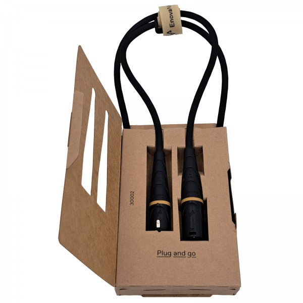 Enova Nxt 3-Pin XLR mikrofonikaapeli 3 meter