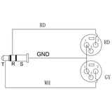 Enova Nxt 3-Pin XLR mikrofonkabel 5 meter
