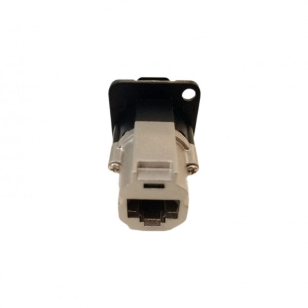 Enova RJ45 chassis läpivienti Cat6A, musta