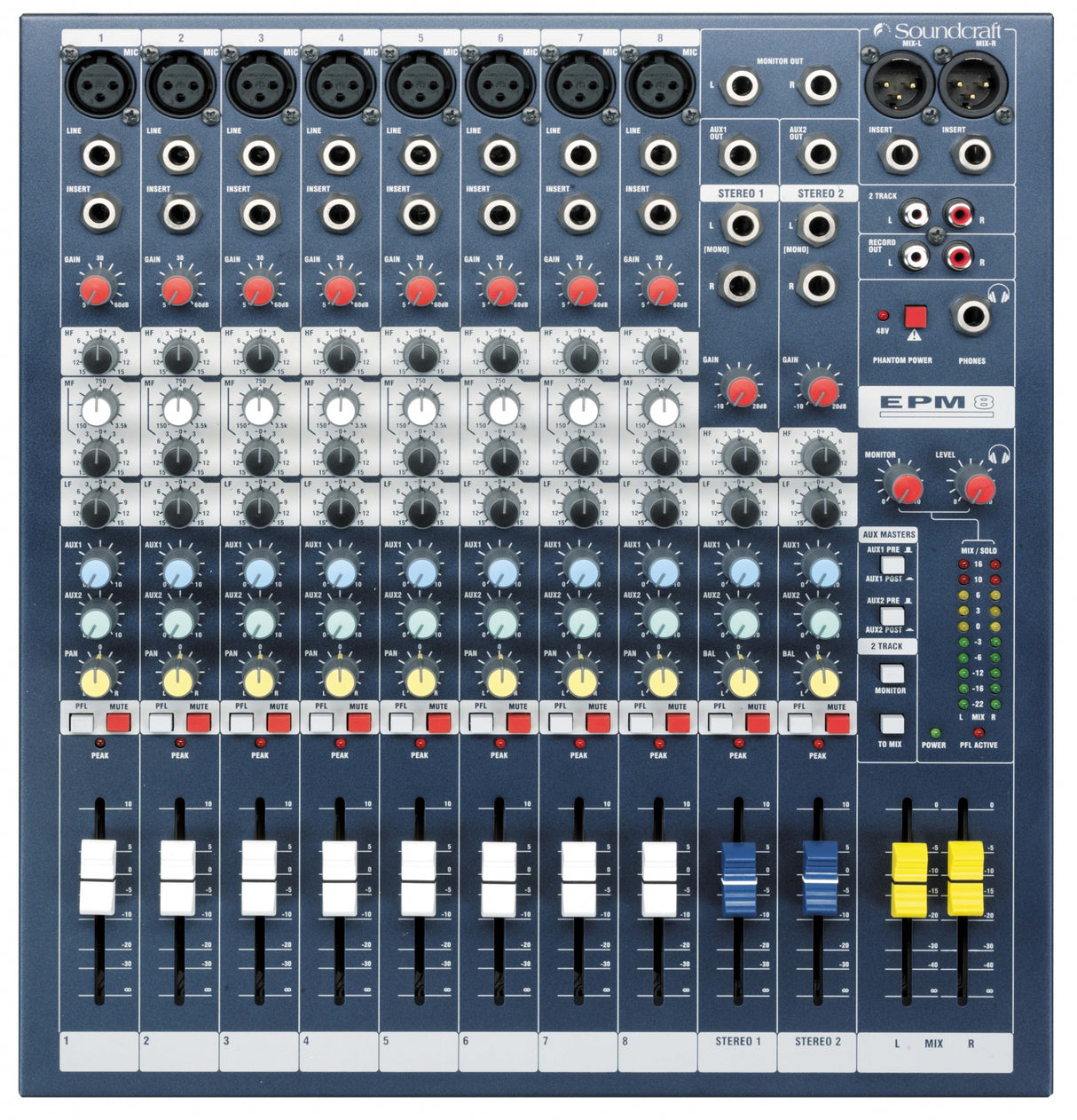 Soundcraft EPM8-sekoitin