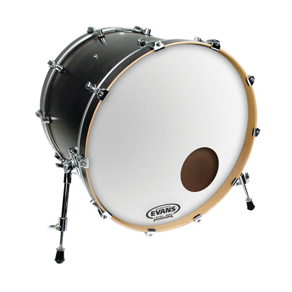 Evans Bassorummun Kalvo EQ3 Resonant Smooth White (22")
