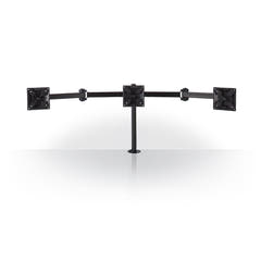 Ergonominen Näyttöteline 3 näytölle (14-24")