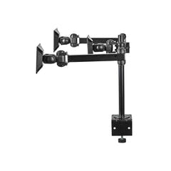 Ergonominen Näyttöteline 3 näytölle (14-24")