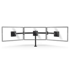 Ergonominen Näyttöteline 3 näytölle (14-24")