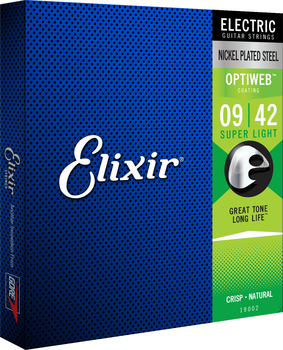 Elixir Optiweb kitarajouset (Super Light, 09-42)