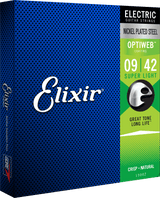Elixir Optiweb kitarajouset (Super Light, 09-42)