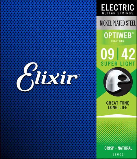 Elixir Optiweb kitarajouset (Super Light, 09-42)