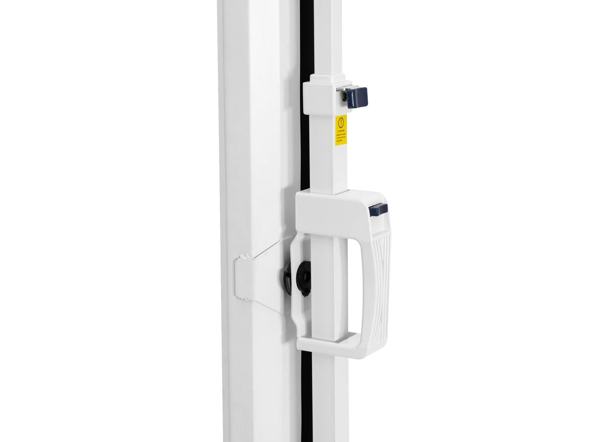 Eurolite Projektorinäyttö jalustalla (16:9, 2 x 1,125 m)