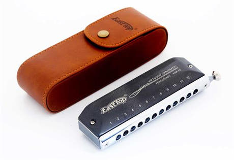 Easttop Kromatisk mundharmonika EAP-12 - 12 huls - Tone: A