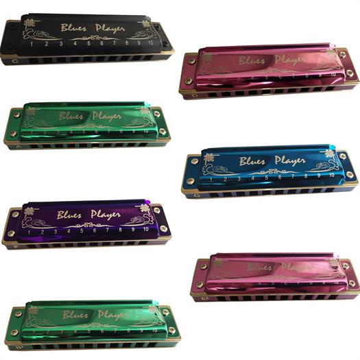 Easttop Blues Player PR020 suukoskettimet - 7 kpl pakkaus -  C, D, Eb, F, G, A, Bb