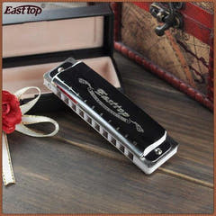 Easttop T008 Blues Harp Harmonikat (F, Hopea)