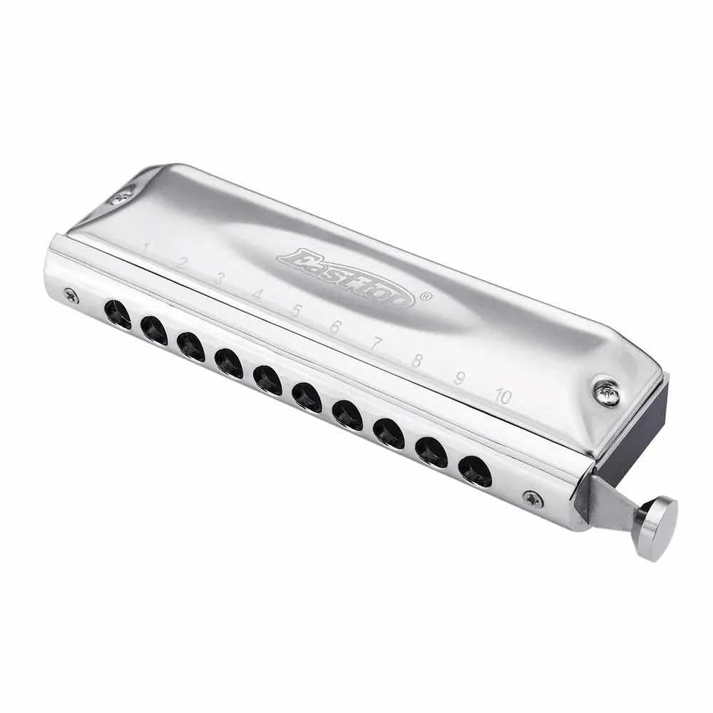 Easttop T1040 Kromatinen 10-reikäinen Harmonikat (C)