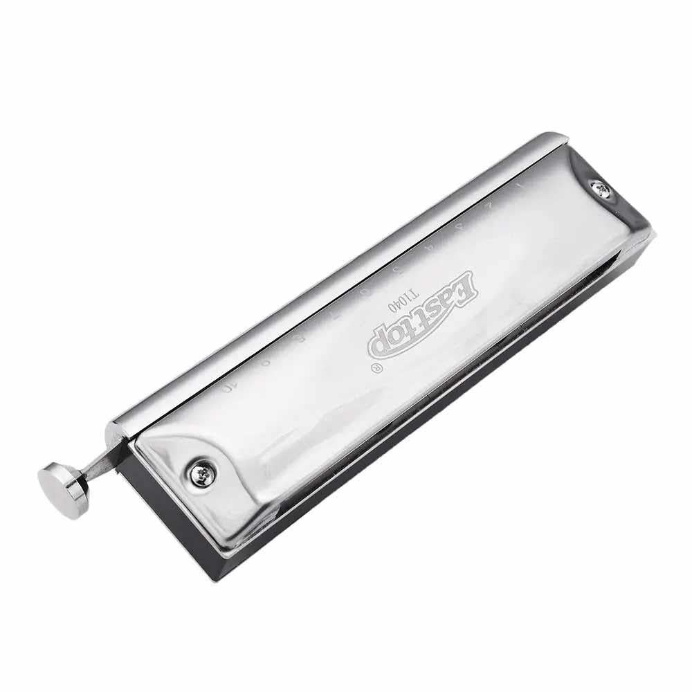 Easttop T1040 Kromaattinen 10-reikäinen huuliharppu (C)