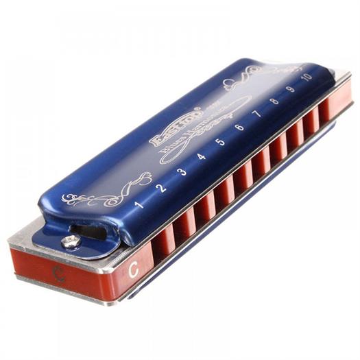 Easttop Blues-huuliharppu T008K V2 Blue - sävel C