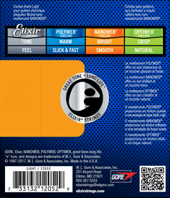 Elixir Nanoweb Kitaran Kielet (Light, 10-46)