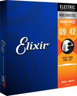 Elixir Nanoweb kitarajousi (Super Light, 09-42)