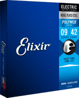 Elixir Polyweb kitarajousi (Super Light, 09-42)