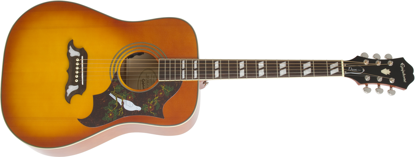 Epiphone Dove Studio Western kitara (Violinburst)