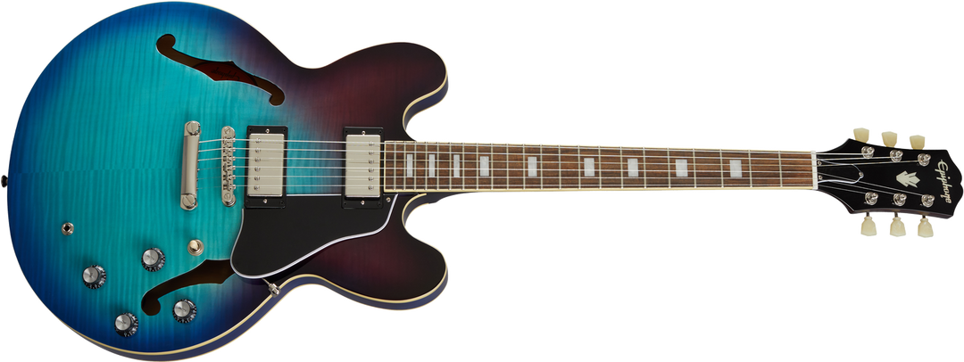 Epiphone ES-335 Figured Sähkökitara (Blueberry Burst)