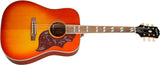 Epiphone Hummingbird All Solid Wood Aged Western kitara (Cherry Sunburst Gloss )