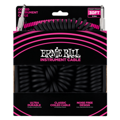 Ernie Ball 6044 Kitarakaapeli (Musta, 9m)