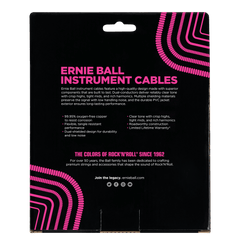 Ernie Ball 6044 Kitarakaapeli (Musta, 9m)