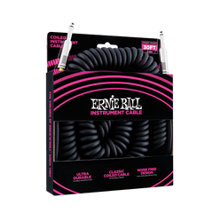 Ernie Ball 6044 Kitarakaapeli (Musta, 9m)