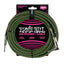 Ernie Ball 6066 Kitarakaapeli (Musta, Vihreä, 7,5m)