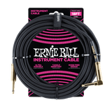 Ernie Ball 6086 Kitarakaapeli (Musta, 5,4m)