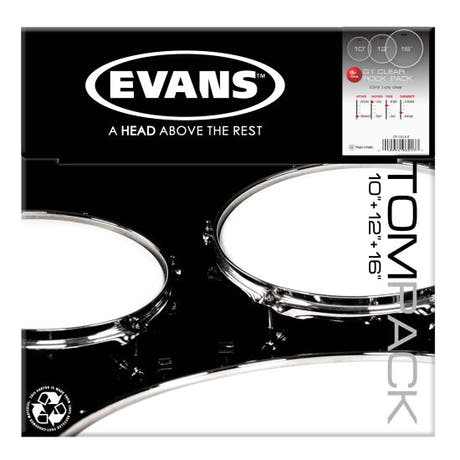 Evans G1 Skin Pack Standard Kirkas - 12", 13", 16"