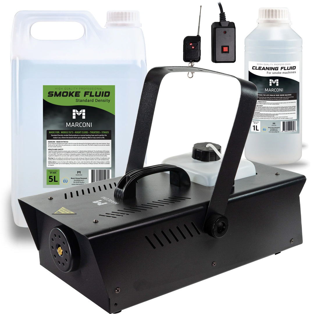 Marconi Fog Machine (1200W) Bundle