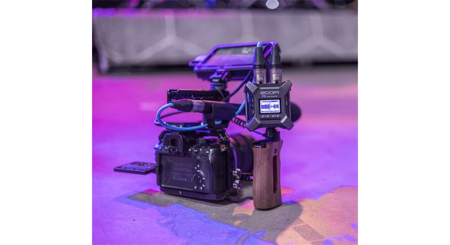 Zoom F3 Tallennin