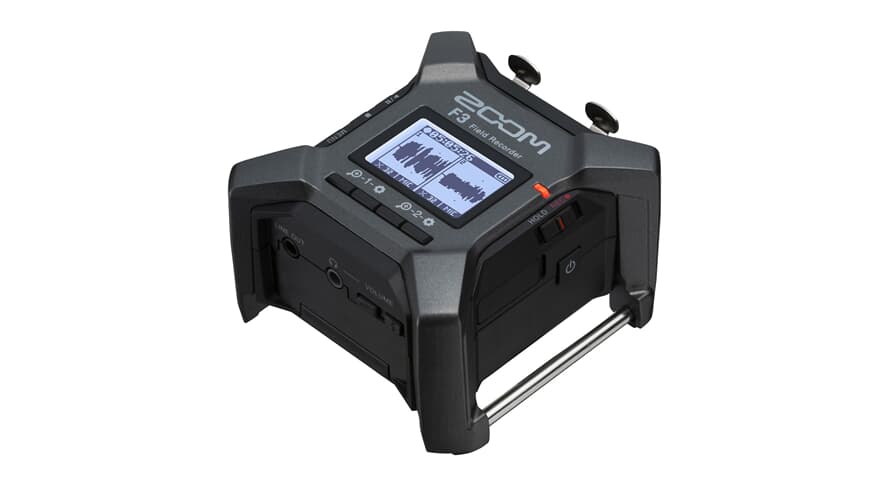 Zoom F3 Tallennin